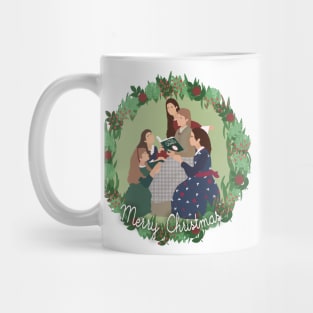 March Sisters Little Women Christmas Mug